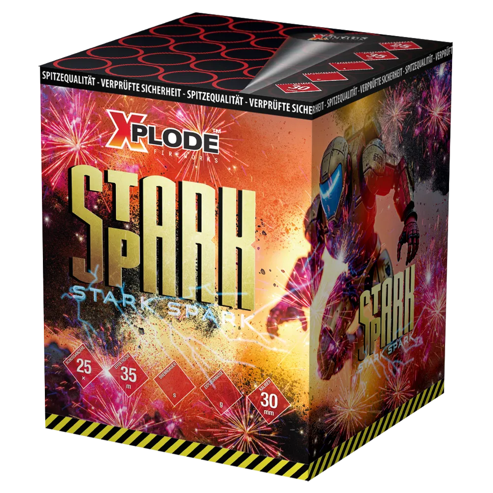 Stark Spark Batterie gerade