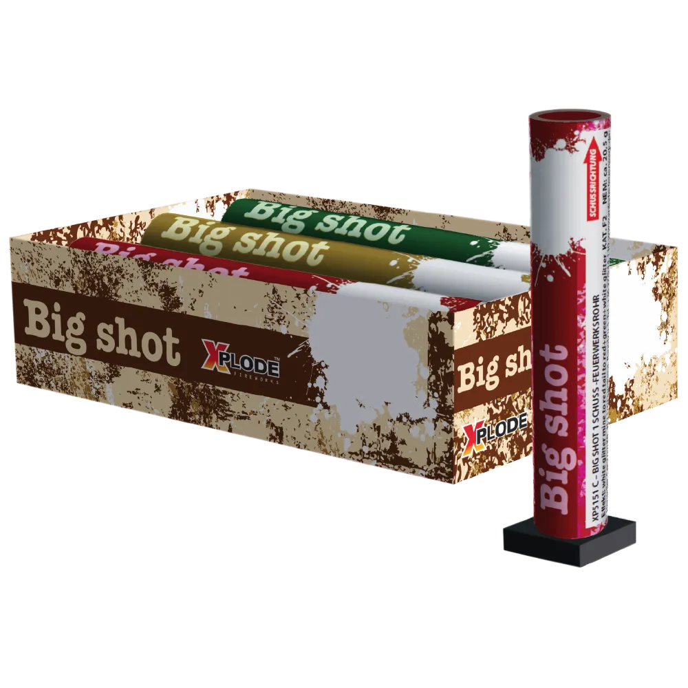 Big Shot 3 Stück Single Shots