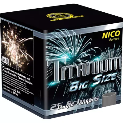 Titanium Big Size, 25 Schuss