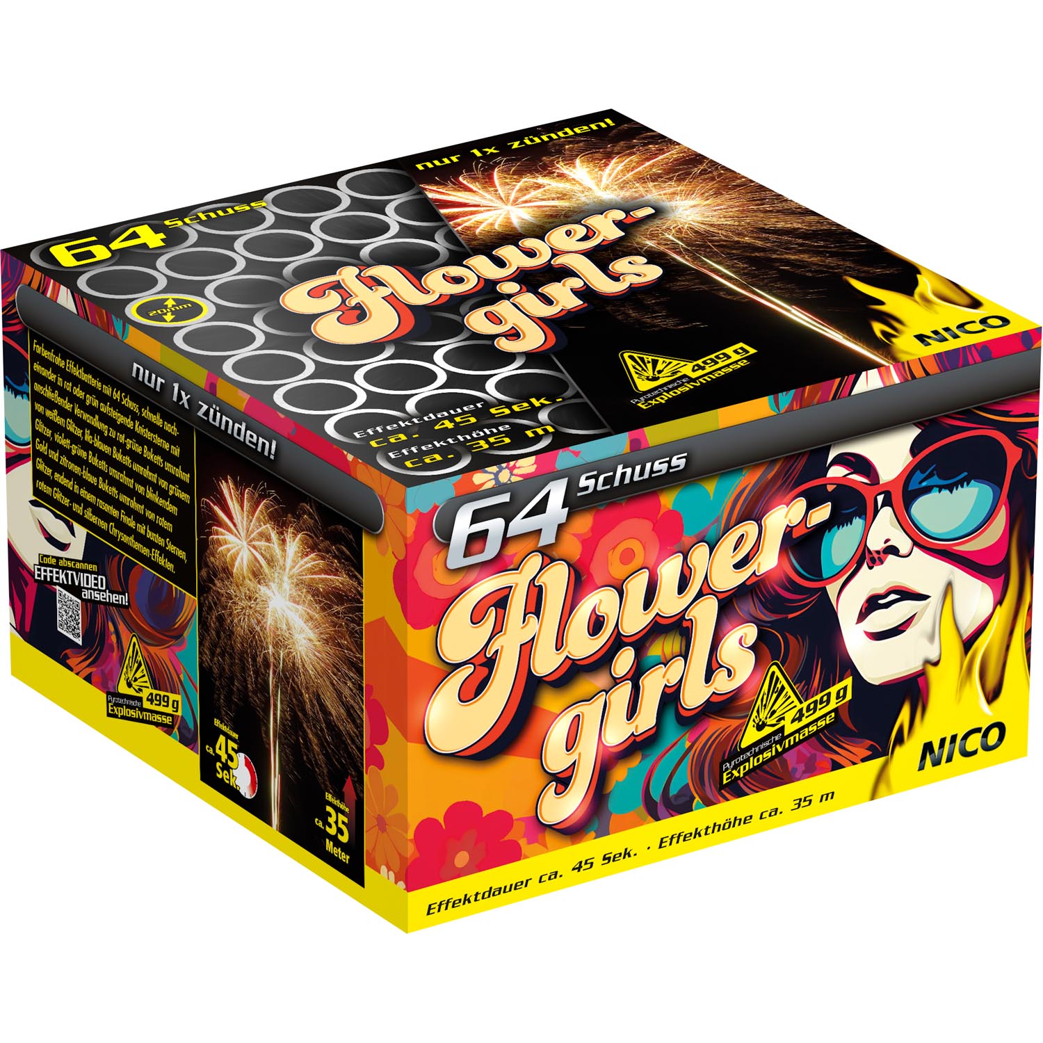 Flowergirls 64 Schuss