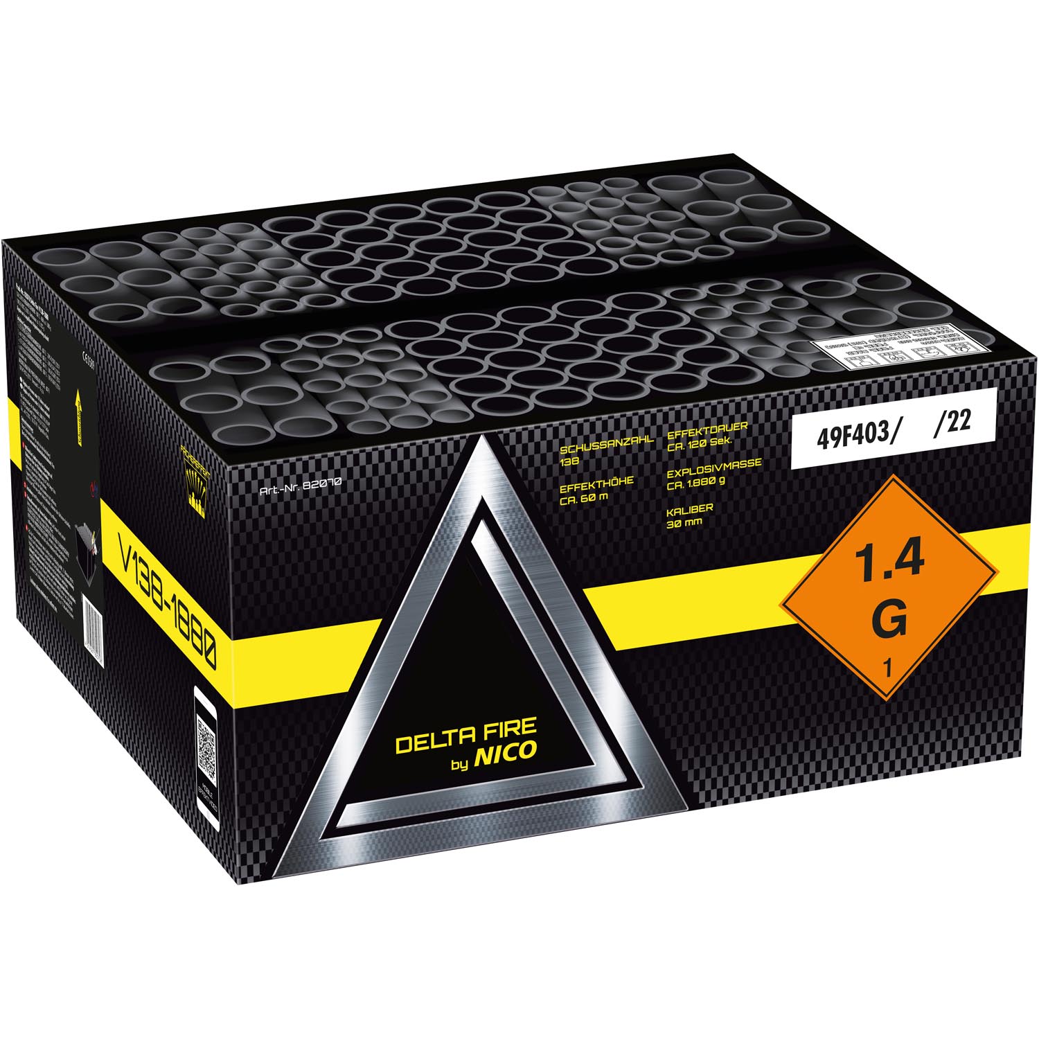 Delta Fire V138-1880 138 Schuss