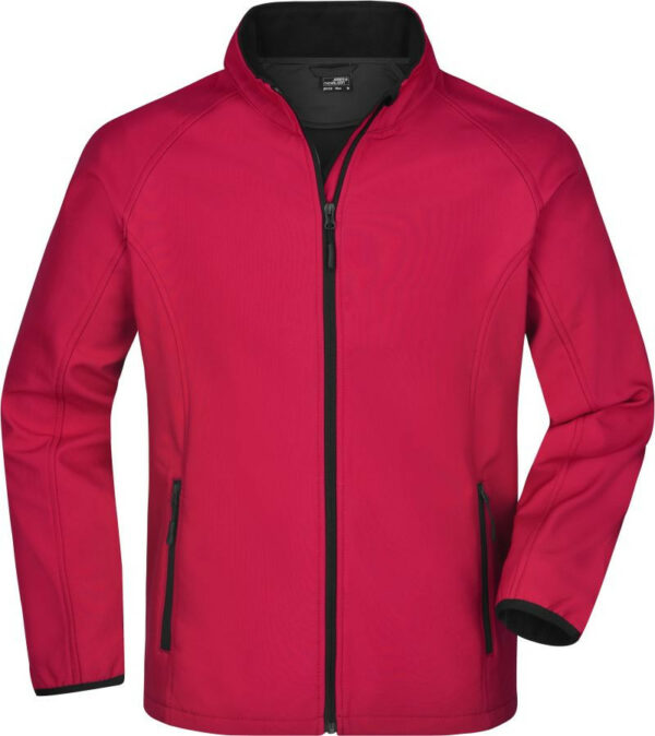 Herren 2-Lagen Promo Softshell Jacke – Bild 3
